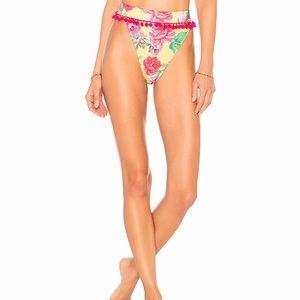Lovers + Friends Festival Floral Hi Waist Bikini